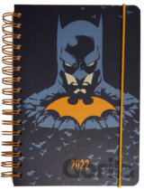 Plánovací týždenný diár A5 2022 DC Comics -Batman: Logo