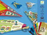 Origami modelovacia sada papierových lietadiel