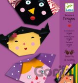 Skladačka origami: Tváričky