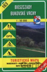 Bieszczady - Bukovské vrchy - turistická mapa č. 163