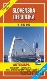 Slovenská republika 1:500 000 (kartónová obálka)