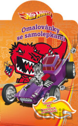 Hot Wheels - Omalovánky se samolepkami