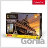 Puzzle 3D National Geographic - Eiffelova věž