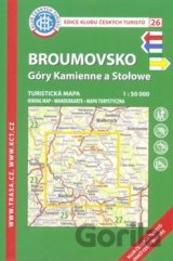 Broumovsko, Góry Kamienne a Stołowe 1:50 000