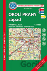 Okolí Prahy západ 1:50 000