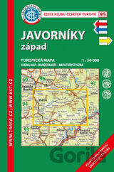 Javorníky - západ 1:50 000