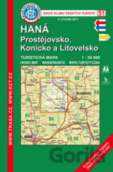 Haná, Prostějovsko, Konicko a Litovelsko 1:50 000