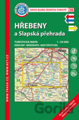 Hřebeny a Slapská přehrada 1:50 000