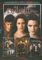 Kolekce: Twilight sága (3 DVD)