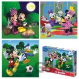 Mickey Mouse - puzzle 3 motivy v balení