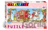 Čtyřlístek - puzzle Panoramic 150 dílků