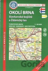 Okolí Brna, Slavkovské bojiště a Ždánický les 1:50 000