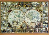 Historická mapa - puzzle 3000 dílků