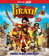 Piráti (2012 - animovaný -Blu-ray) (3D)