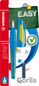 Školské plniace pero s hrotom M - FRESH EDITION vo svetlo modrej / limetkovej farbe