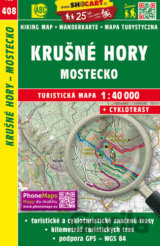Krušné hory, Mostecko 1:40 000