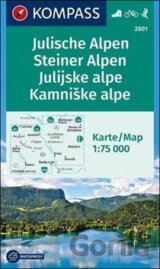 Julische Alpen, Steiner Alpen, Julijske alpe, Kamniške alpe 1:75 000