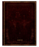 Paperblanks - diár 2013 - Black Moroccan Ultra