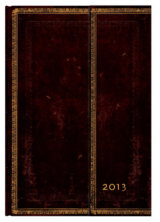 Paperblanks - diár 2013 - Black Moroccan Grande