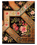 Paperblanks - diár 2013 - Filigree Floral Ebony Midi