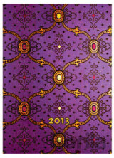 Paperblanks - diár 2013 - French Ornate Violet Micro