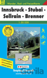 Innsbruck - Stubai - Sellrain - Brenner 1:50 000