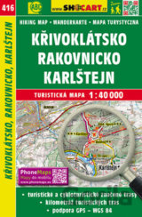 Křivoklátsko, Rakovnicko, Karlštejn 1:40 000