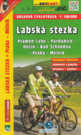 Labská stezka, Pramen Labe - Bad Schandau - Praha - Mělník 1:100 000