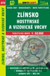 Zlínsko, Hostýnské a Vizovické vrchy 1:40 000