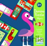 Domino puzzle -  Zvieratká