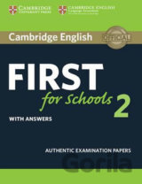 Cambridge English First for Schools 2: Student´s Book with answers