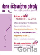 Dane, účtovníctvo, odvody 10/2012