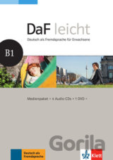 DaF leicht B1 - Medienpaket (4 Audio-CDs + 1 DVD)
