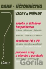 Dane, účtovníctvo  10/2012