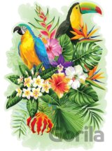 Tropičtí ptáci, dřevěné