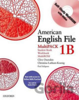 American English File 1: Student´s Book + Workbook Multipack B with Online Skills Practice Pack