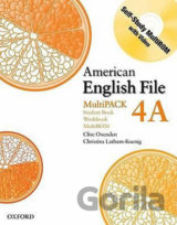 American English File 4: Student´s Book + Workbook Multipack A