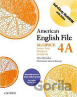 American English File 4: Student´s Book + Workbook Multipack A with Online Skills Practice Pack