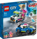 LEGO City 60314 Policajná naháňačka so zmrzlinárskym autom