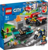 LEGO City 60319 Hasiči a policajná naháňačka