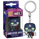 Funko POP Keychain: Marvel What If - Zombie Captain America (klíčenka)
