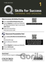 Q: Skills for Success: Listening and Speaking 1 - Teacher´s Access Card, 3rd