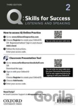 Q: Skills for Success: Listening and Speaking 2 - Teacher´s Access Card, 3rd