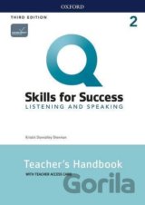 Q: Skills for Success: Listening and Speaking 2 - Teacher´s Handbook with Teacher´s Access Card, 3rd