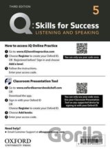 Q: Skills for Success: Listening and Speaking 5 - Teacher´s Access Card, 3rd