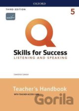 Q: Skills for Success: Listening and Speaking 5 - Teacher´s Handbook with Teacher´s Access Card, 3rd