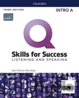 Q: Skills for Success: Listening and Speaking Intro - Student´s Book A with iQ Online Practice, 3rd