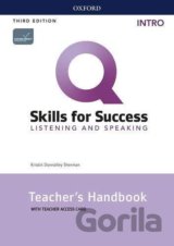 Q: Skills for Success: Listening and Speaking Intro - Teacher´s Access Card, 3rd