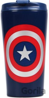 Nerezový cestovný hrnček Marvel: Captain America