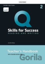 Q: Skills for Success: Reading and Writing 2 - Teacher´s Handbook with Teacher´s Access Card, 3rd